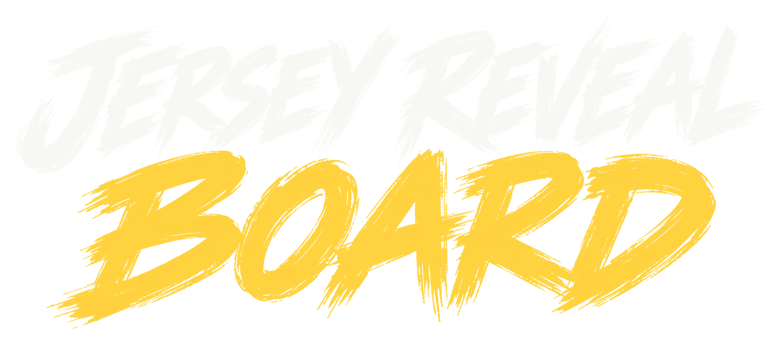 Jersey Reveal Board
